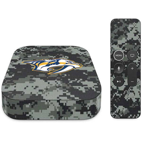NHL Nashville Predators Camo Apple TV Skin